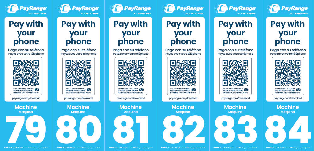 Number Decal Sheet 79-84