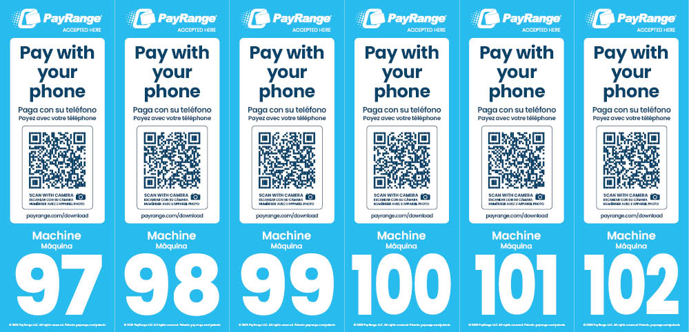 Number Decal Sheet 97-102