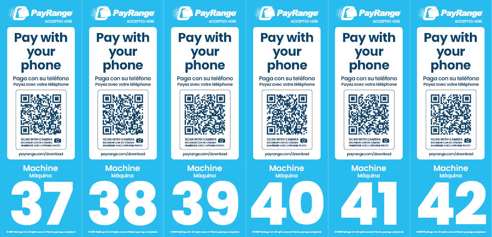 Number Decal Sheet 37-42