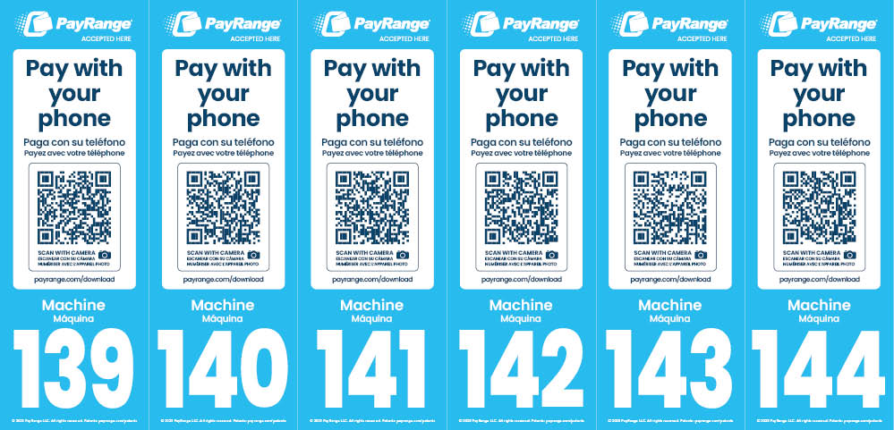 Number Decal Sheet 139-144