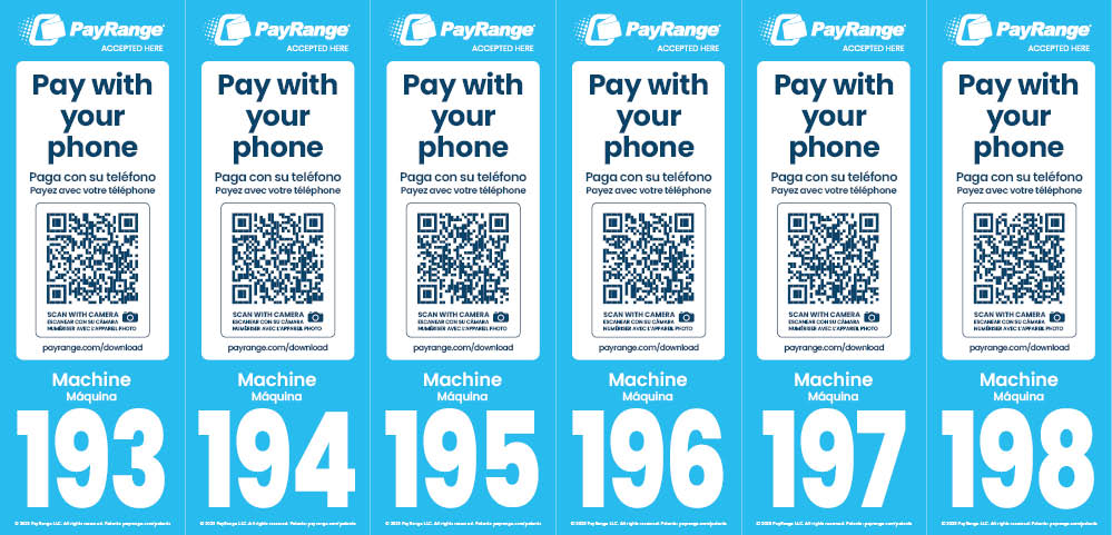 Number Decal Sheet 193-198