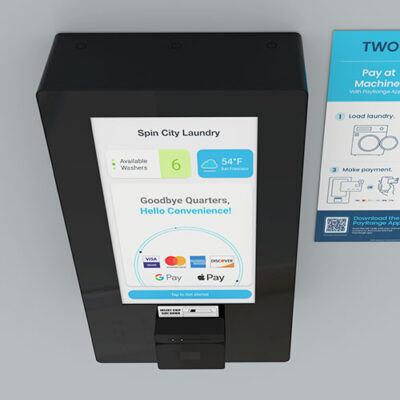 Shop PayRange for mobile payment solutions for laundry machines.